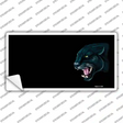 Panther Offset Profile Novelty Sticker Decal