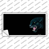 Panther Offset Profile Novelty Sticker Decal