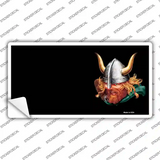 Warrior Offset Novelty Sticker Decal