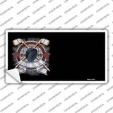 Hockey Banner Offset Novelty Sticker Decal