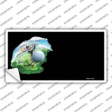 Golfer Golf ball Offset Novelty Sticker Decal