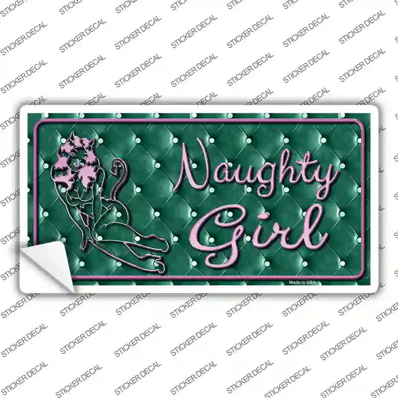 Naughty Girl Novelty Sticker Decal