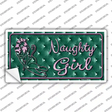 Naughty Girl Novelty Sticker Decal