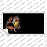 Tennis Offset Novelty Sticker Decal