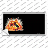 Wrestling Offset Novelty Sticker Decal