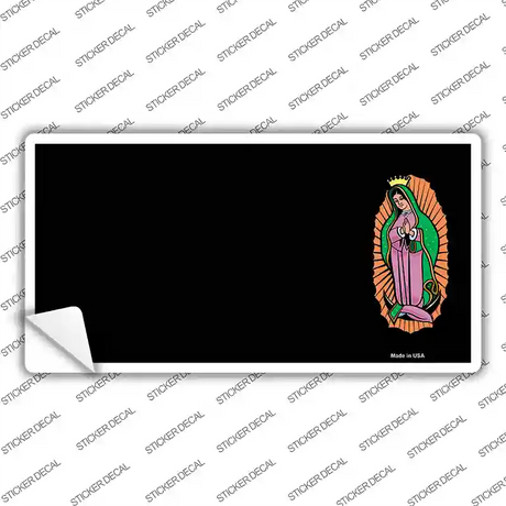 Virgin Mary Offset Novelty Sticker Decal