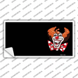 Clown Offset Novelty Sticker Decal
