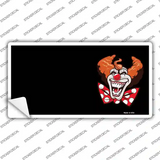 Clown Offset Novelty Sticker Decal