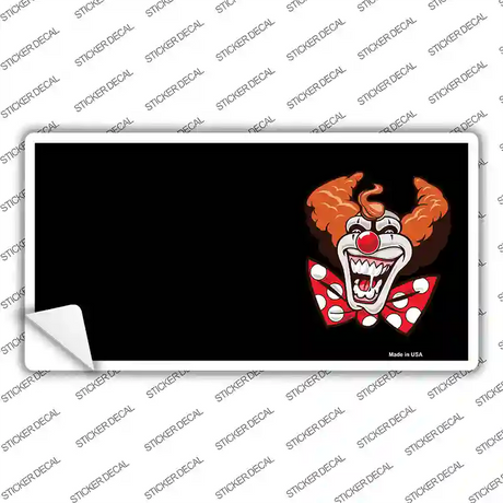 Clown Offset Novelty Sticker Decal