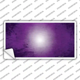 Purple White Fade Scratched Novelty Sticker Decal