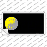 Yin Yang Smiley Offset Novelty Sticker Decal