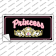 Princess Tiara Novelty Sticker Decal