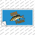Gone Fishin Novelty Sticker Decal