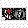 I Love My Bloodhound Novelty Sticker Decal