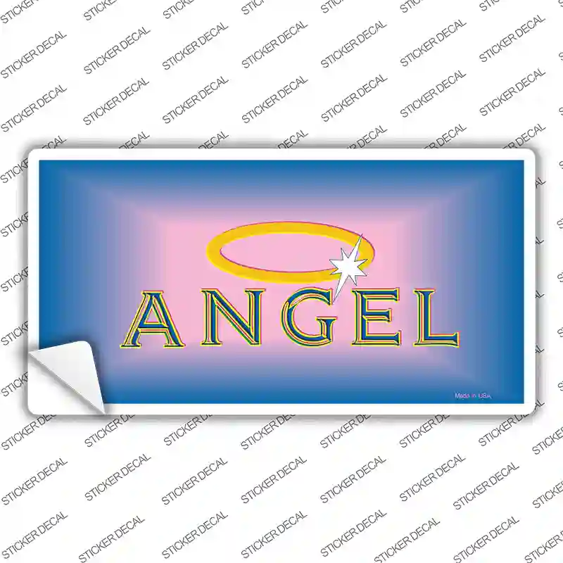 Angel Halo Novelty Sticker Decal