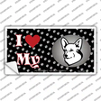 I Love My Pembroke Welsh Corgi Novelty Sticker Decal