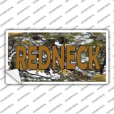 Redneck Camo Novelty Sticker Decal
