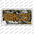 Princess Camouflage Novelty Sticker Decal