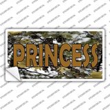 Princess Camouflage Novelty Sticker Decal