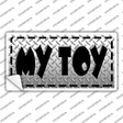 My Toy Novelty Sticker Decal