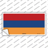 Armenia Flag Novelty Sticker Decal