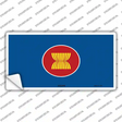 Asean Flag Novelty Sticker Decal