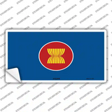 Asean Flag Novelty Sticker Decal
