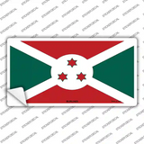 Burundi Flag Novelty Sticker Decal