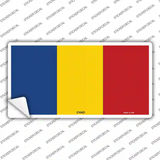 Chad Flag Novelty Sticker Decal