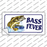 Bass Fever Novelty Sticker Decal