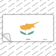 Cyprus Flag Novelty Sticker Decal
