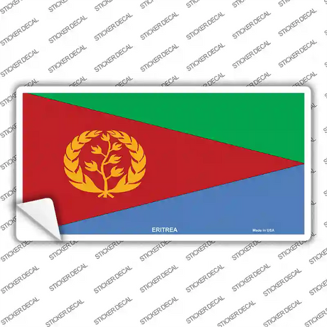 Eritrea Flag Novelty Sticker Decal