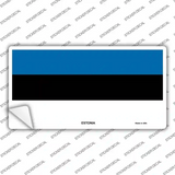 Estonia Flag Novelty Sticker Decal