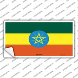 Ethiopia Flag Novelty Sticker Decal