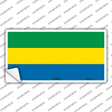 Gabon Flag Novelty Sticker Decal