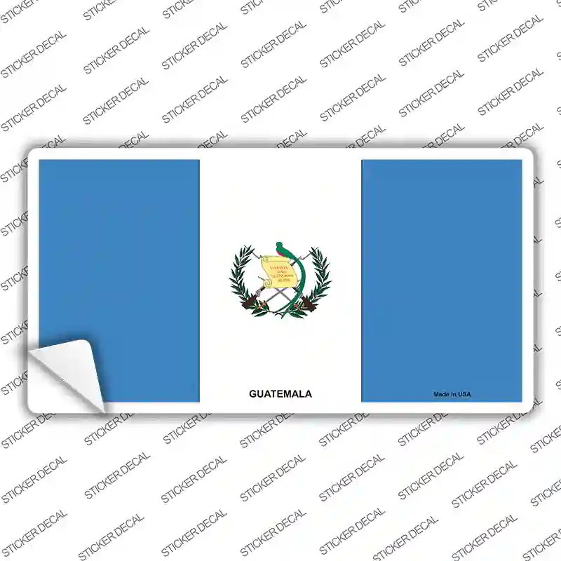 Guatemala Flag Novelty Sticker Decal