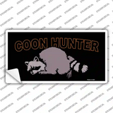 Coon Hunter Novelty Sticker Decal