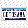 Gotosama New York Novelty Sticker Decal