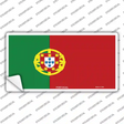 Portugal Flag Novelty Sticker Decal