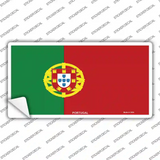 Portugal Flag Novelty Sticker Decal