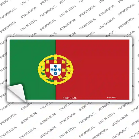 Portugal Flag Novelty Sticker Decal
