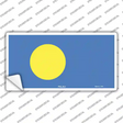 Palau Flag Novelty Sticker Decal
