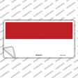 Monaco-C Flag Novelty Sticker Decal