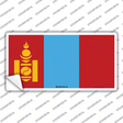 Mongolia Flag Novelty Sticker Decal