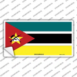 Mozambique Flag Novelty Sticker Decal