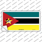 Mozambique Flag Novelty Sticker Decal