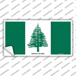 Norfolk Islands Flag Novelty Sticker Decal