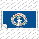 Northern Marianas Flag Novelty Sticker Decal