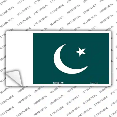 Pakistan Flag Novelty Sticker Decal