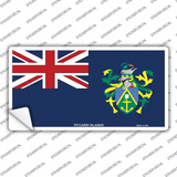 Pitcairn Islands Flag Novelty Sticker Decal